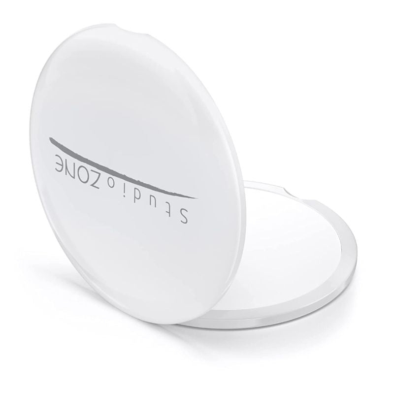 White Compact Mirror 1X and 10X